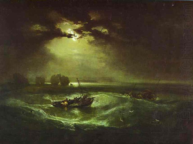 J.M.W. Turner Fishermen at Sea china oil painting image